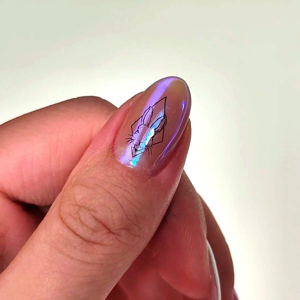 Mini Stamping Template – Fine Art 02