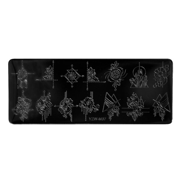 Šablona za štambiljanje Mini - Fine Art 04