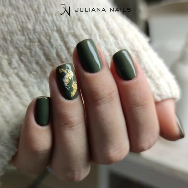 Nail Art Foil Golden Glow