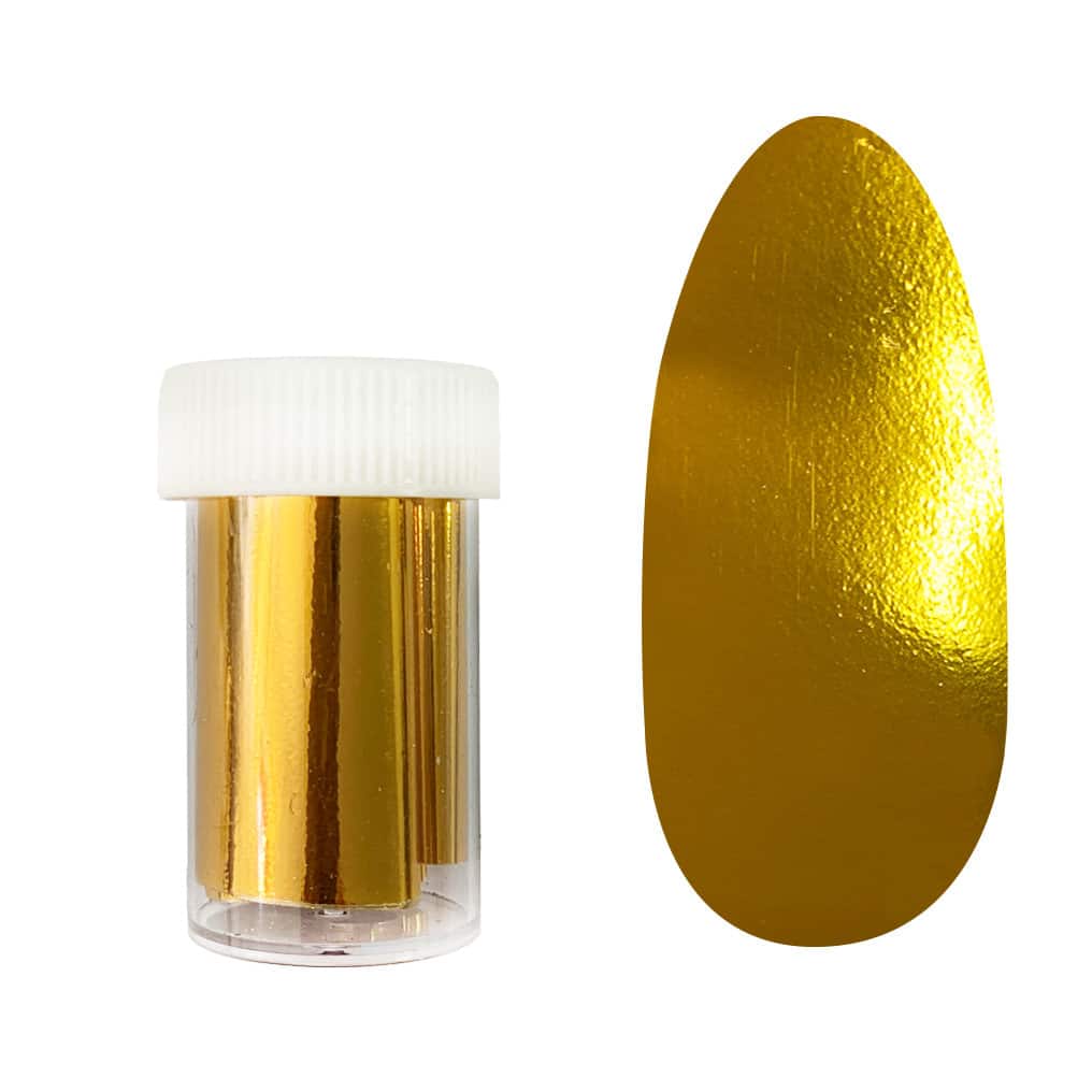 Nail art folija Golden Glow