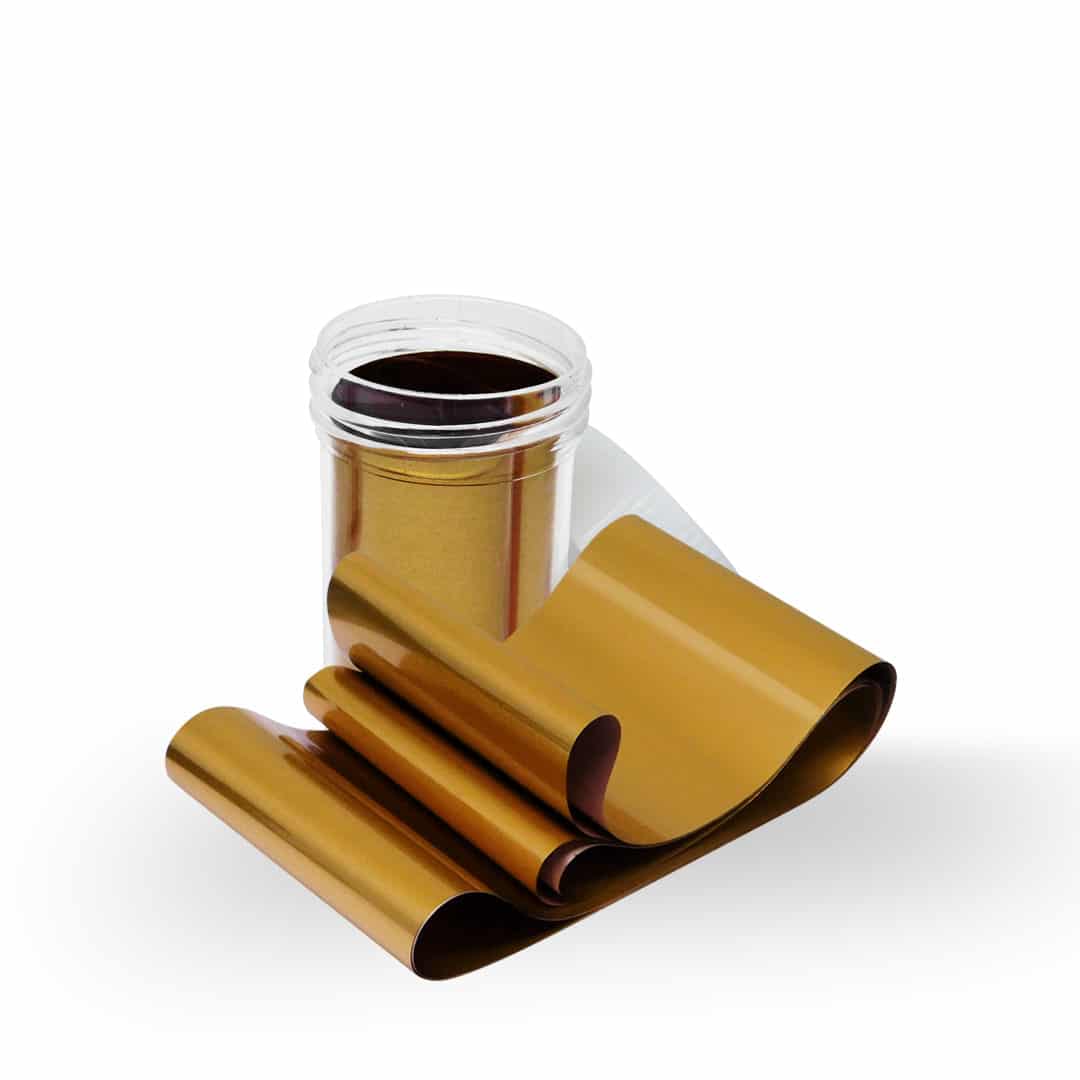 Nail Art Foil Golden Glow