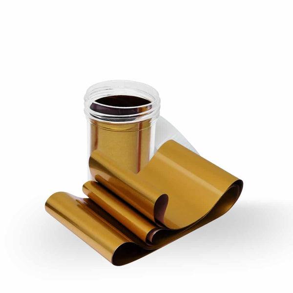 Nail Art Foil Golden Glow