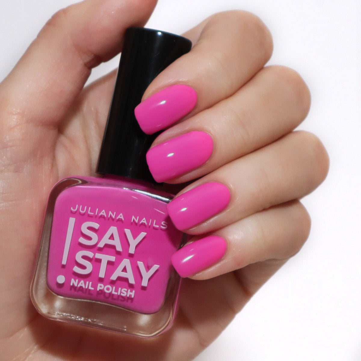 Say Stay! Nail Polish 10ml – Intense Pink