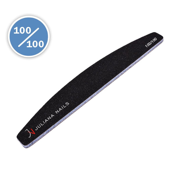 Profi half-moon file - Black – 100/100