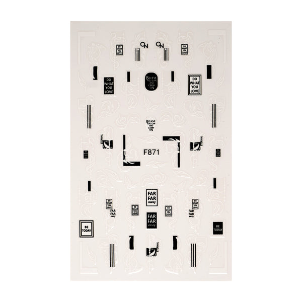 Nail Sticker – Classy & Sassy 4