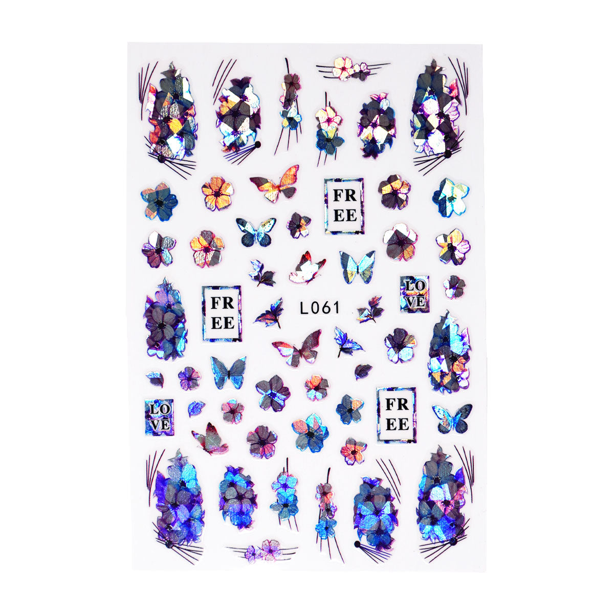 Nail Sticker – Happy Prints 2