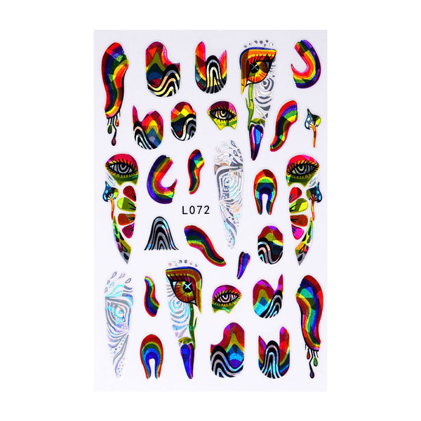 Nail Sticker – Happy Prints 6