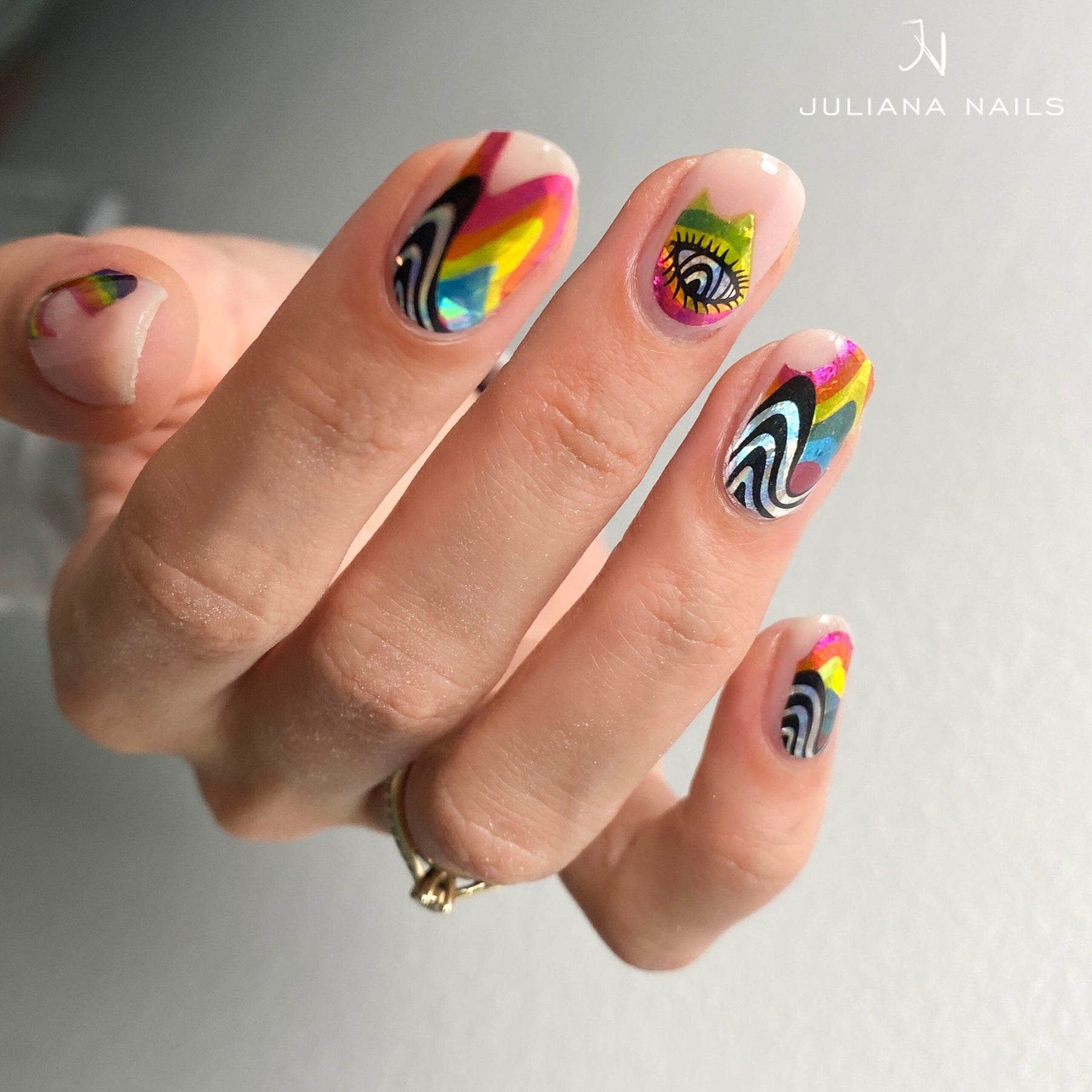 Nail Sticker – Happy Prints 6