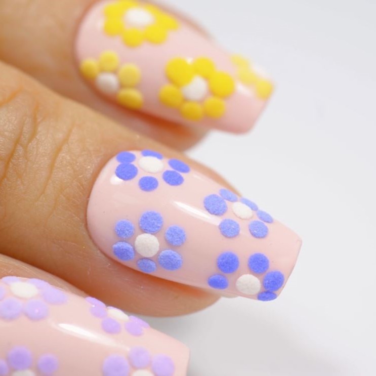3D Nail art prah – Cozy Matt – bijeli 3,5g