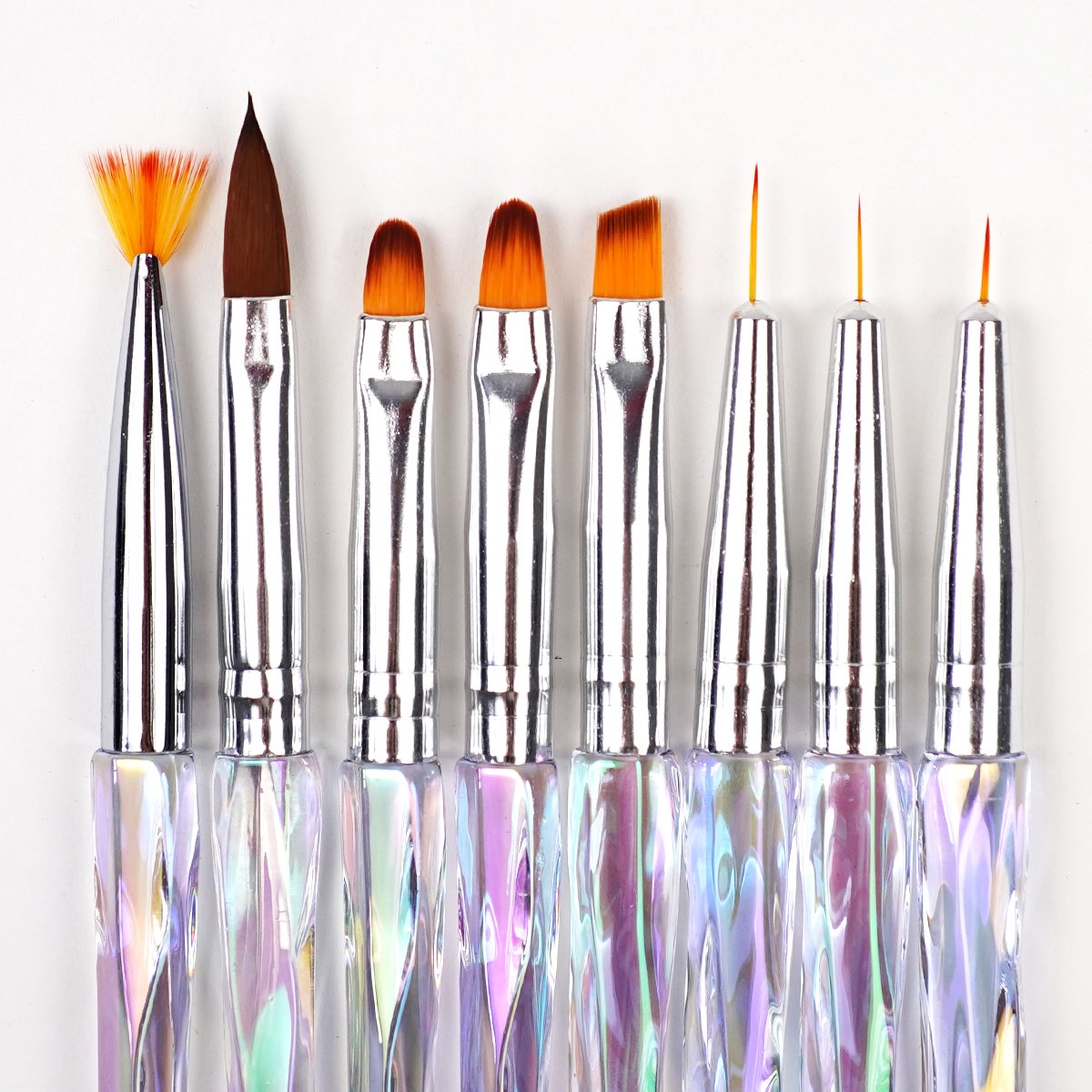 Brush Set – Aurora Glow (8 pcs)