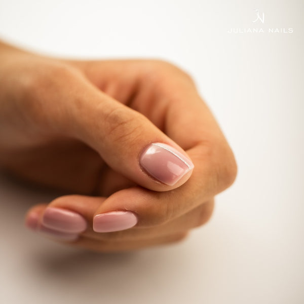 Nail Sticker – Silver Sparkle 1