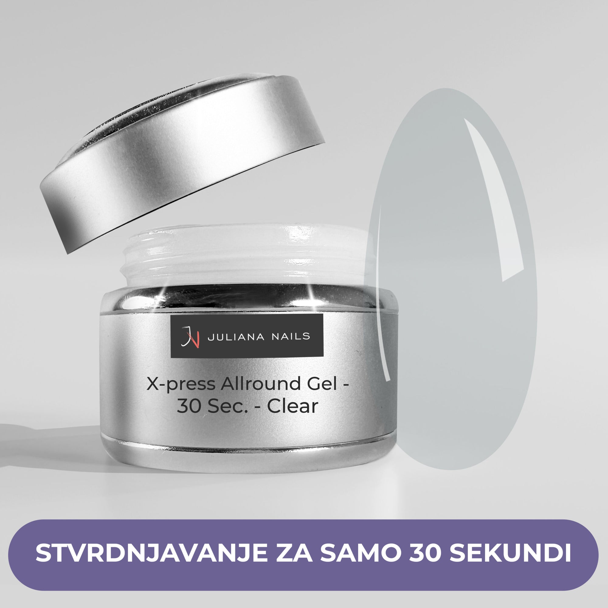 X-Press Allround Gel – 30 sek. – proziran