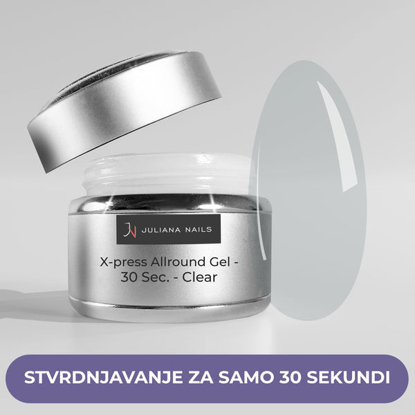 X-Press Allround Gel – 30 sek. – proziran