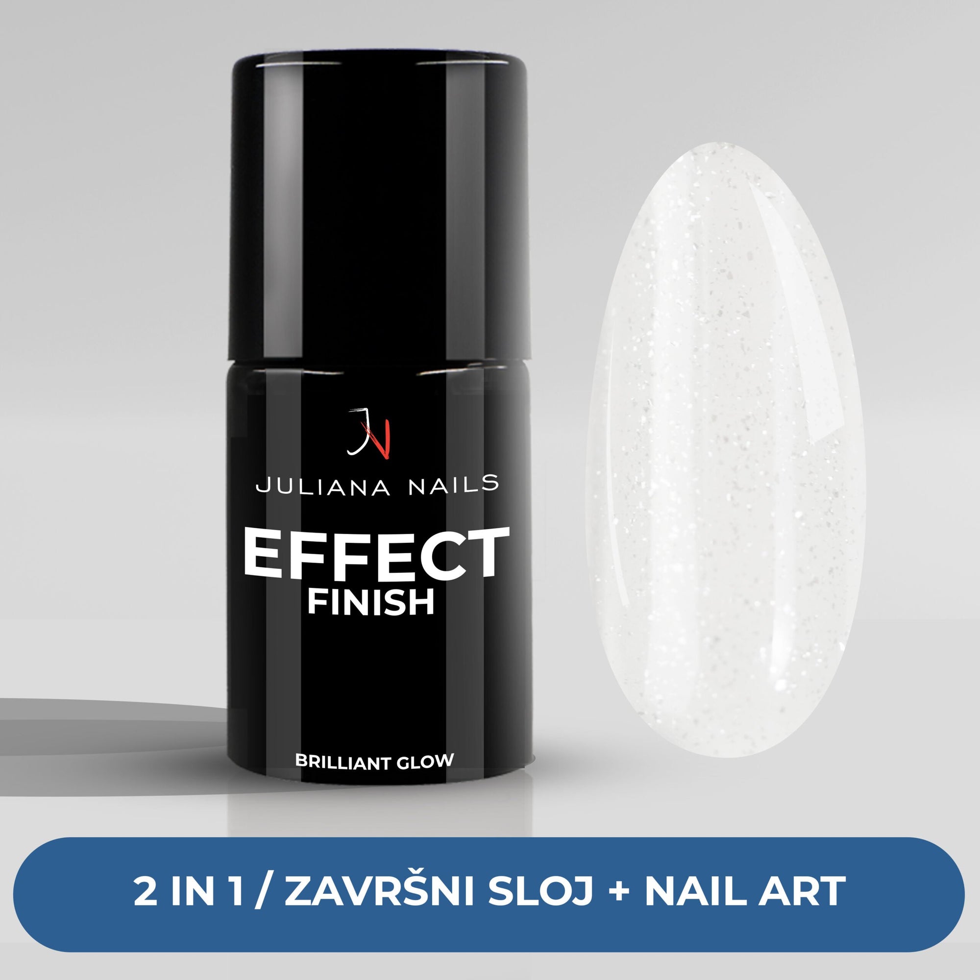 Gel lak Effect Finish – Brilliant Glow
