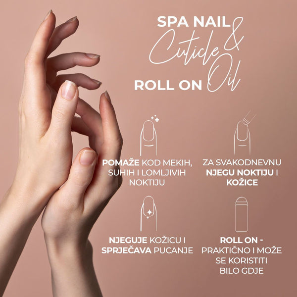 SPA Nail & Cuticle Oil Roll On – Tea Tree Oil 9ml