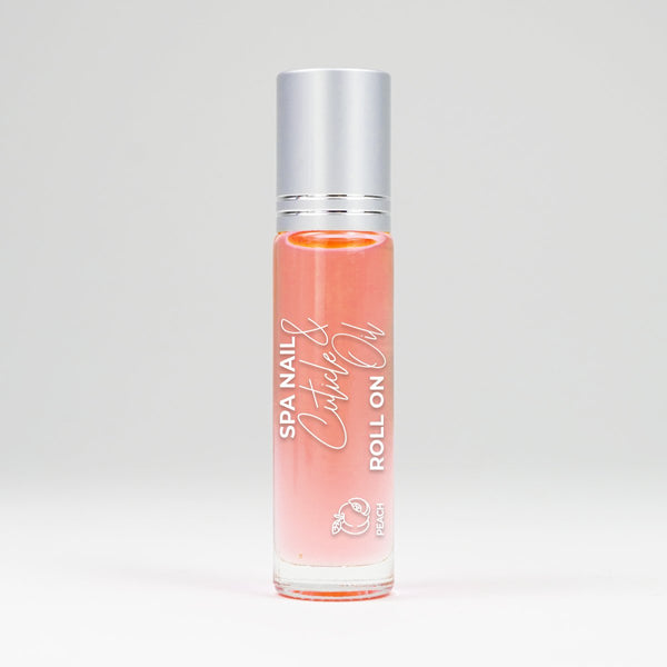 SPA Nail & Cuticle Oil Roll On – Peach 9ml