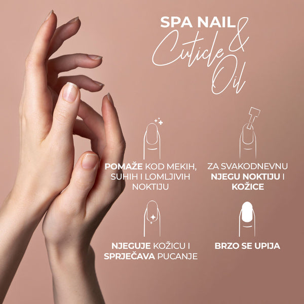 SPA Nail & Cuticle Oil – Lemon 10ml