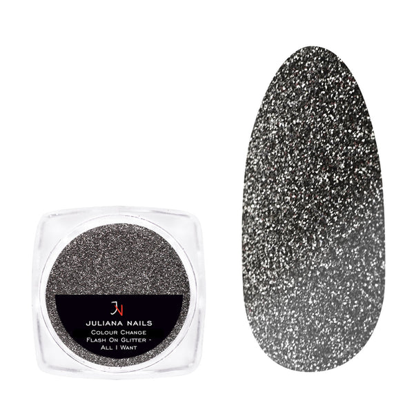 Colour Change Flash On Glitter – All I Want