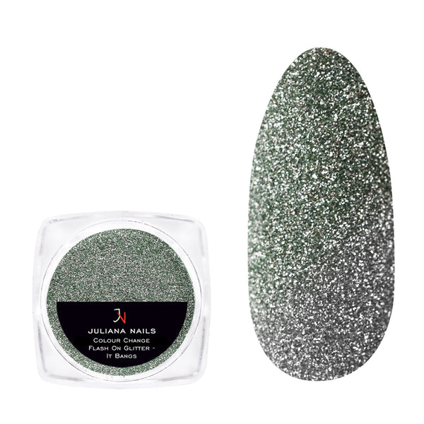 Colour Change Flash On Glitter – It Bangs