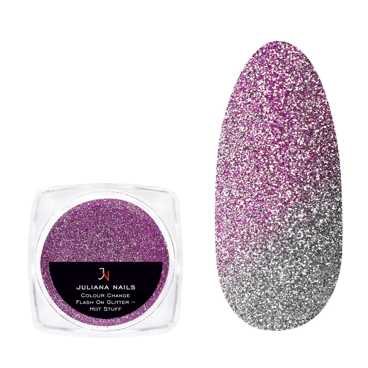 Colour Change Flash On Glitter – Hot Stuff