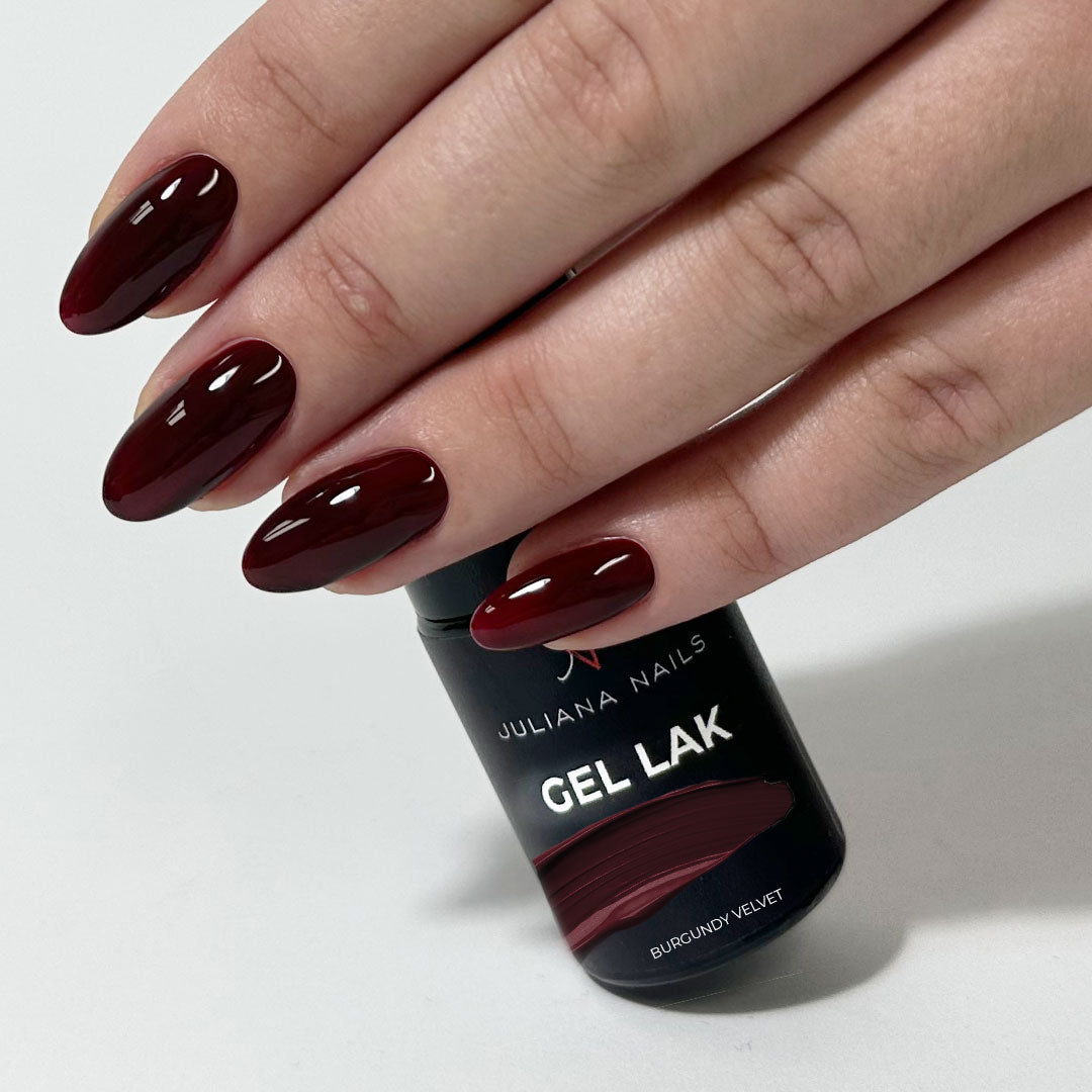 Gel Polish Burgundy Velvet 6ml