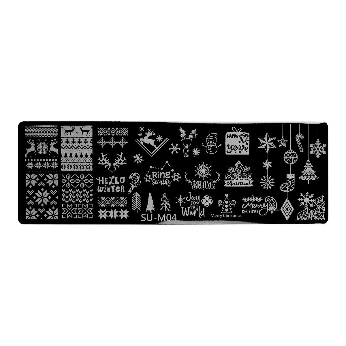 Šablona za štambiljanje – Hello Winter