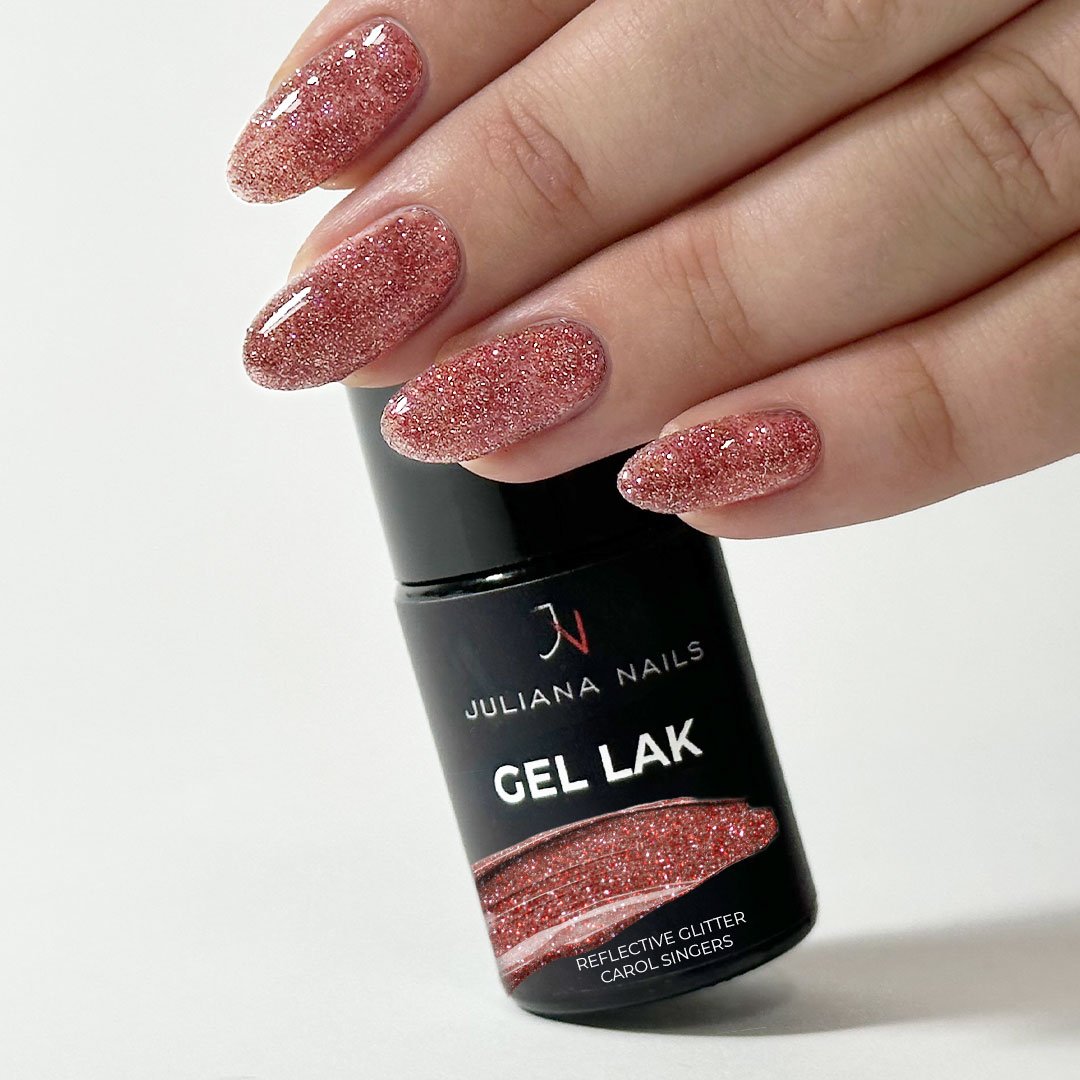 Gel Polish Reflective Glitter Carol Singers 6ml