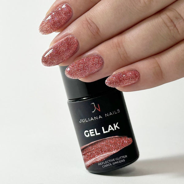 Gel Polish Reflective Glitter Carol Singers 6ml