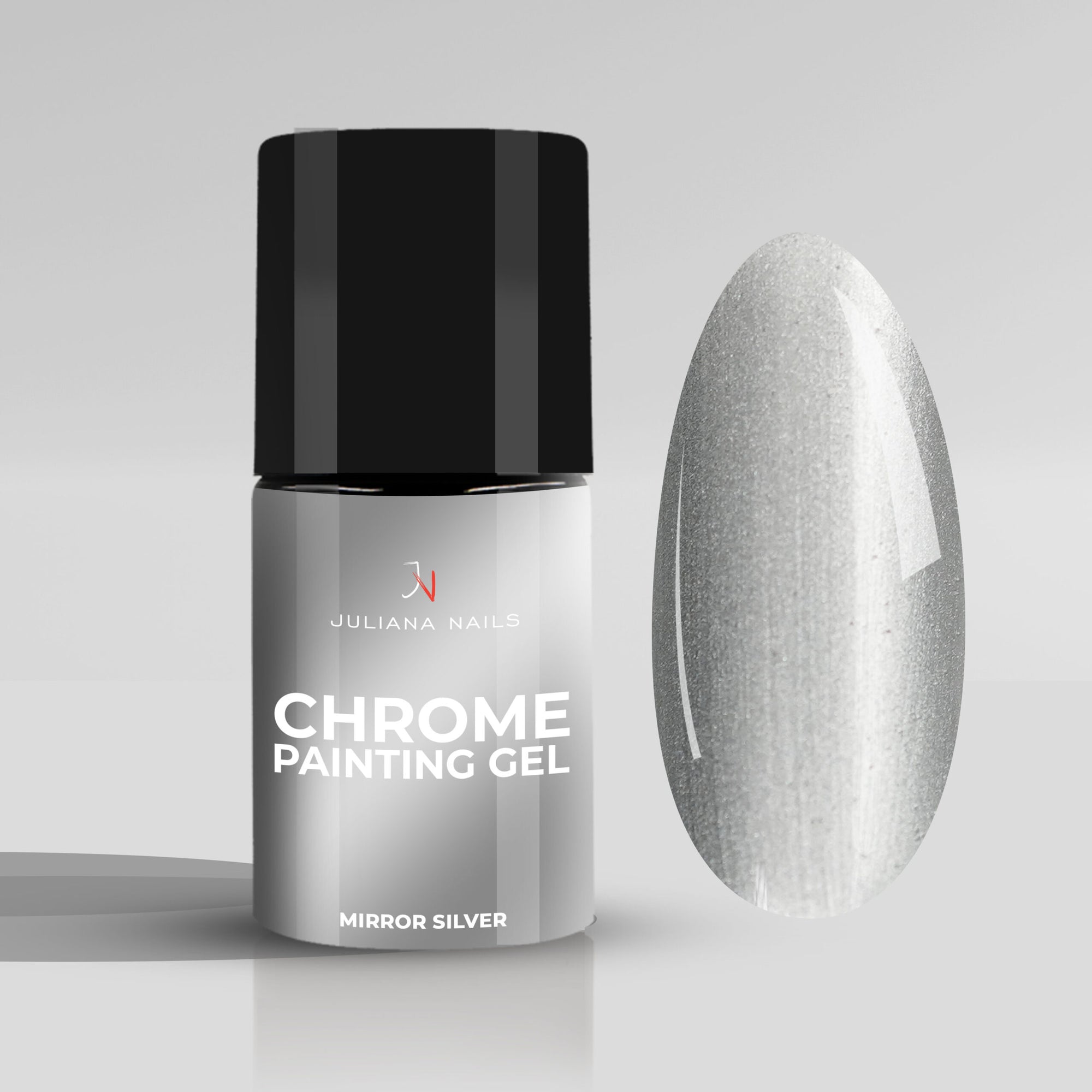 Chrome Painting Gel – Mirror Silver 6ml