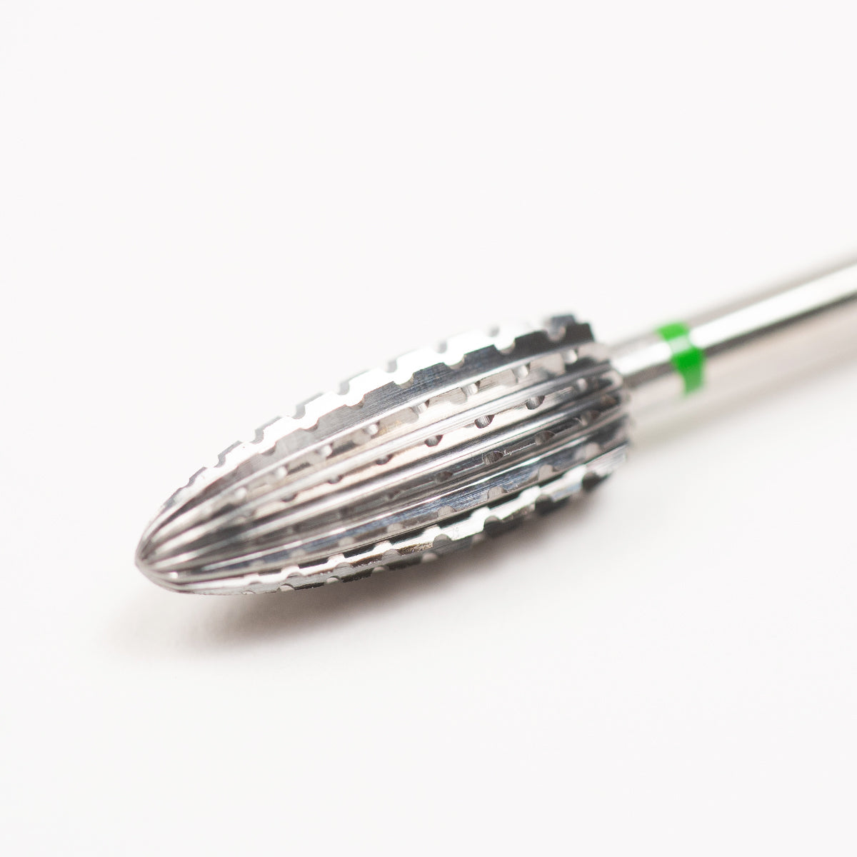 Carbide Attachment for Dual Drill – Gel and Acrylic – Coarse Pear Shape