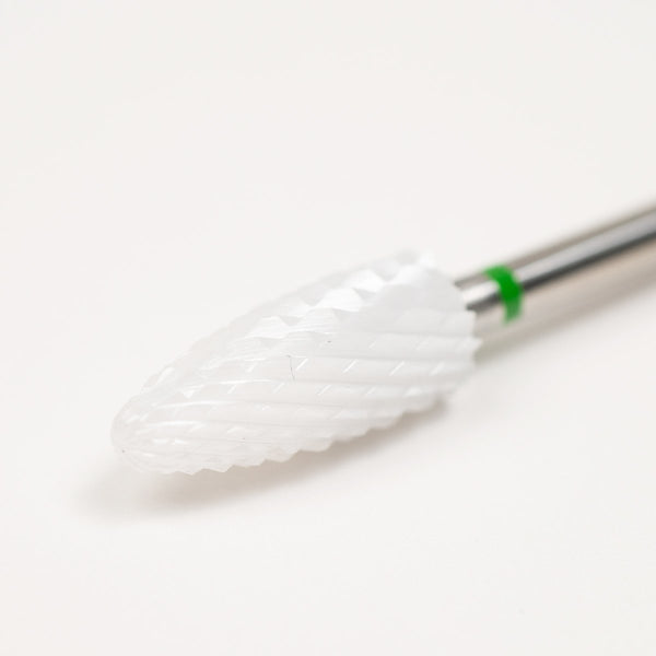 Ceramic Attachment for Drill – Gel – Coarse Pear Shape