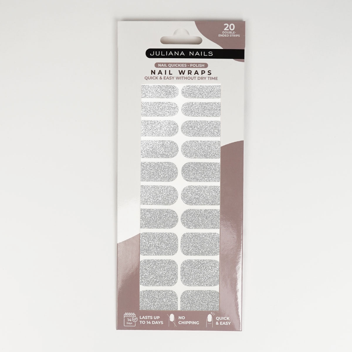 Nail Quickies – Self-adhesive Nail Polish Wraps – Too Sexy (20 pcs)