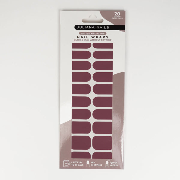 Nail Quickies – self-adhesive nail polish wraps – Stressless Mind (20 pcs.)