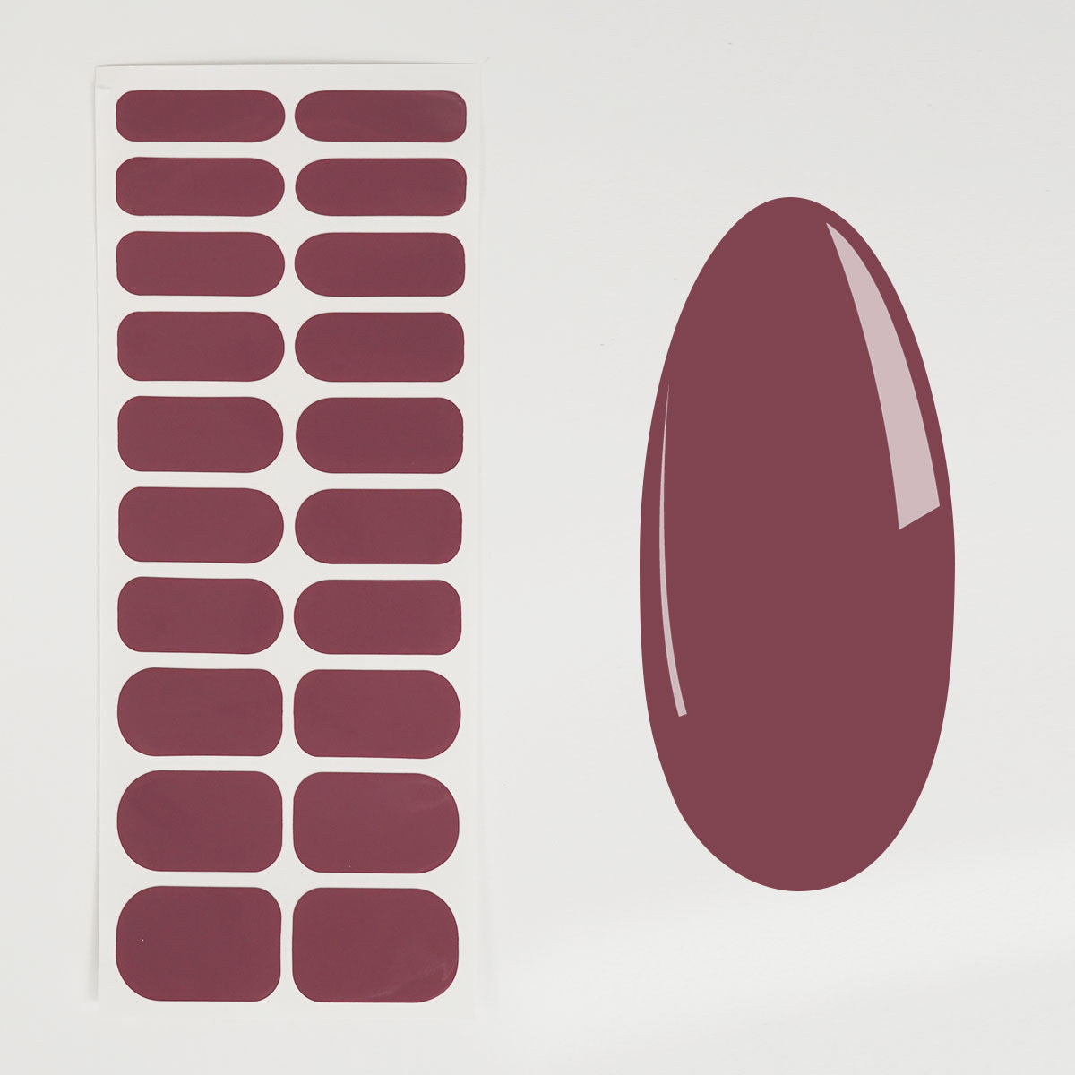 Nail Quickies – samoljepljive lak folije za nokte – Stressless Mind (20 kom.)