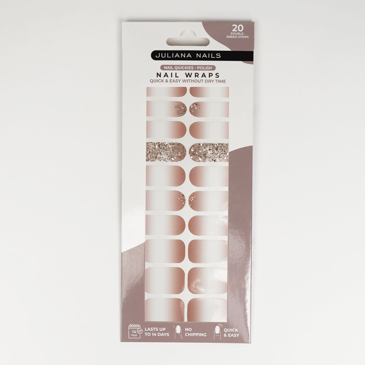 Nail Quickies – self-adhesive nail polish wraps – Beautiful Thing (20 pcs.)