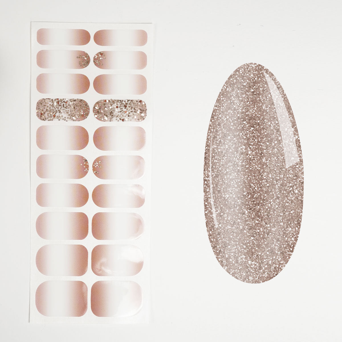 Nail Quickies – samoljepljive lak folije za nokte – Beautiful Thing (20 kom.)