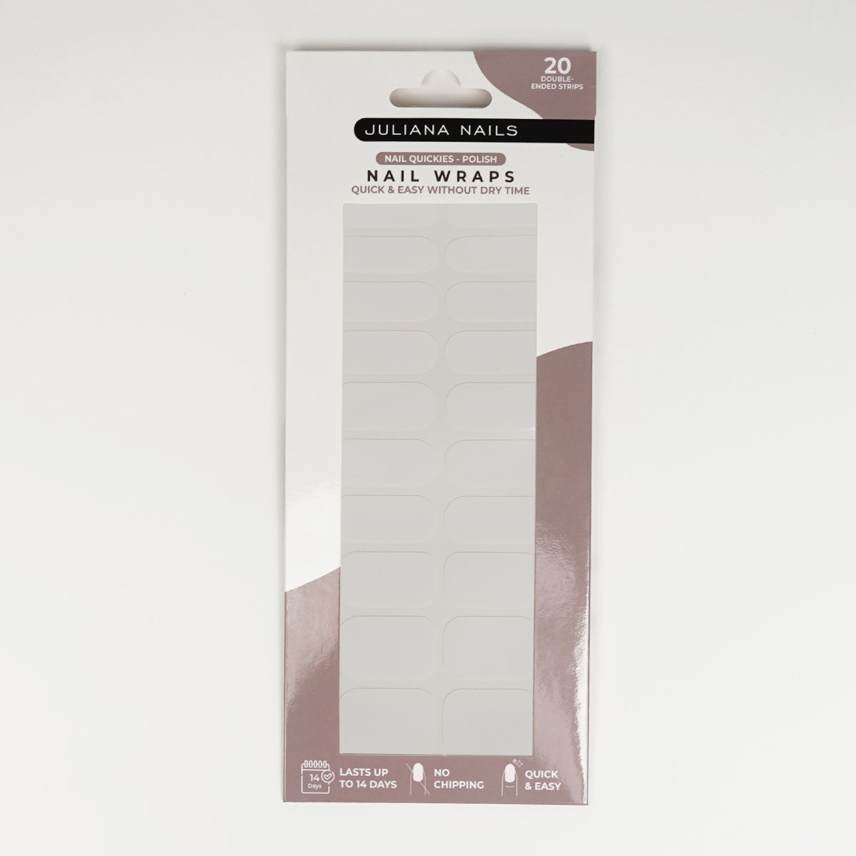 Nail Quickies – self-adhesive nail polish wraps – Ice Queen (20 pcs.)