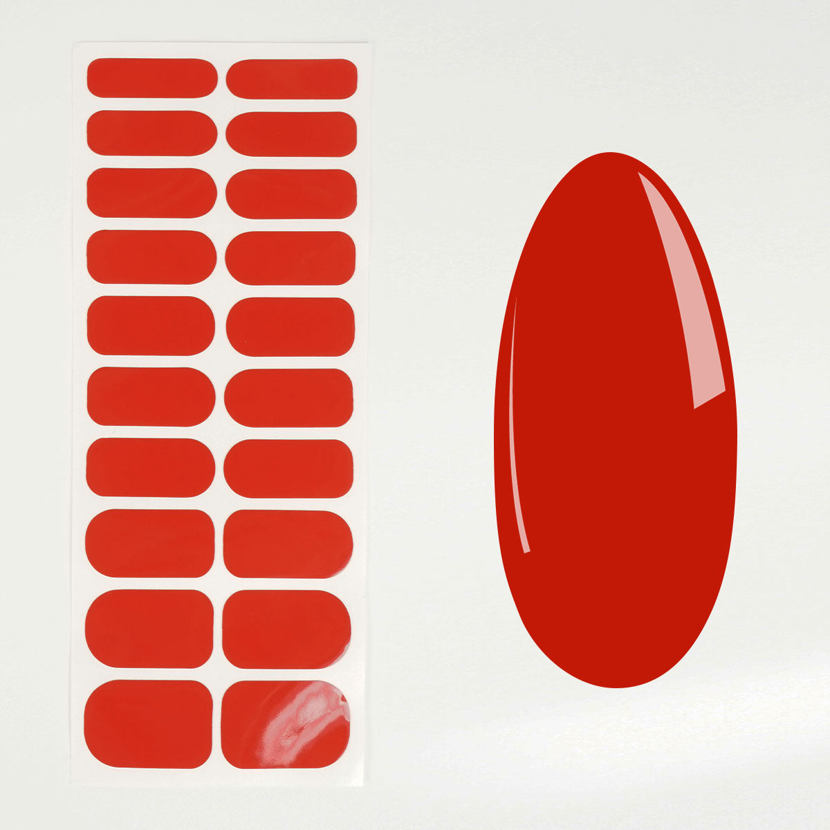 Nail Quickies – samoljepljive lak folije za nokte – Moments In Love (20 kom.)