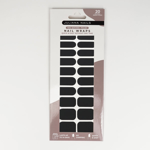 Nail Quickies – self-adhesive nail polish wraps – Drives Me Matt (20 pcs.)