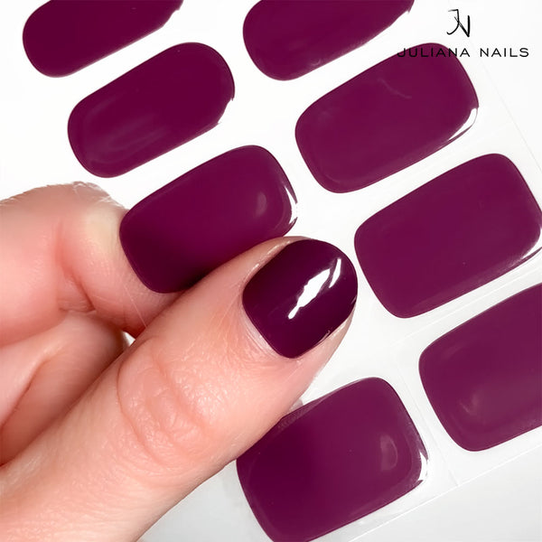 Nail Quickies – Self-adhesive Gel Polish Nail Foils – Dark Obsession (20 pcs)
