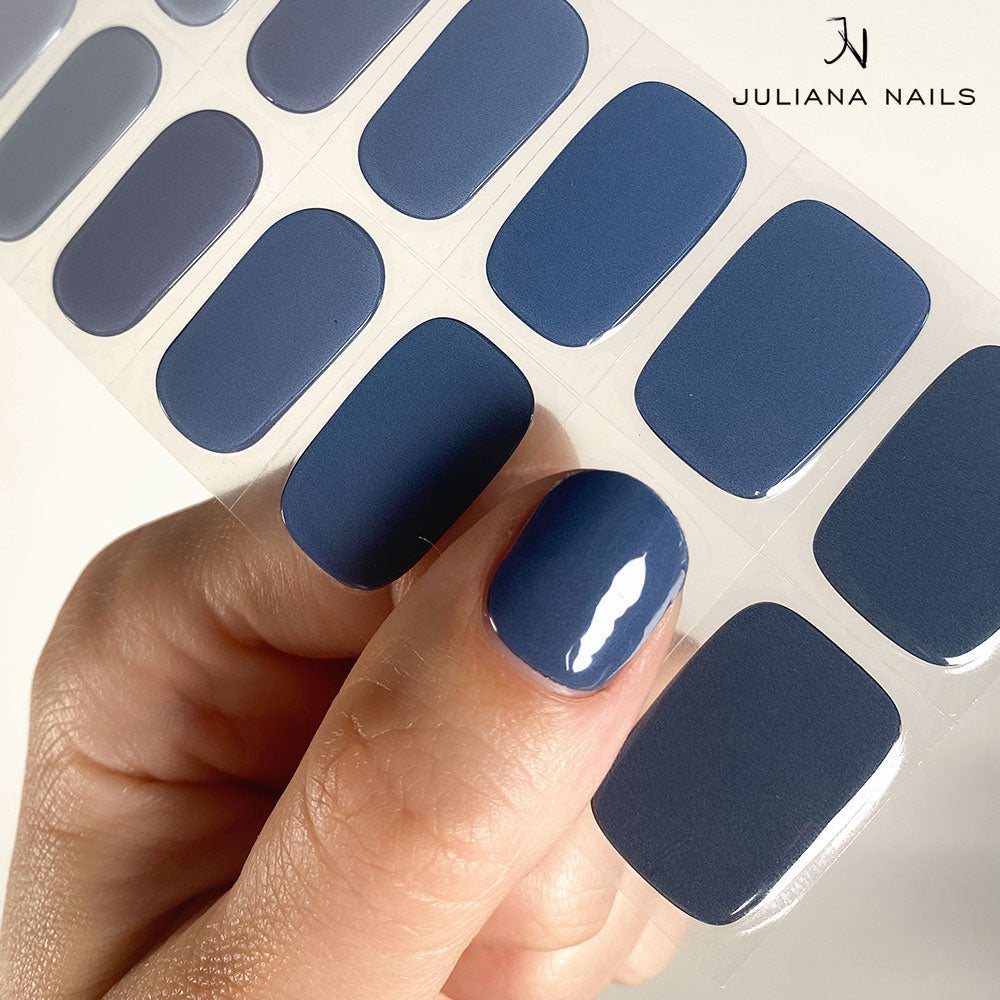 Nail Quickies – self-adhesive gel polish nail foils – Baby Shark (20 pcs.)