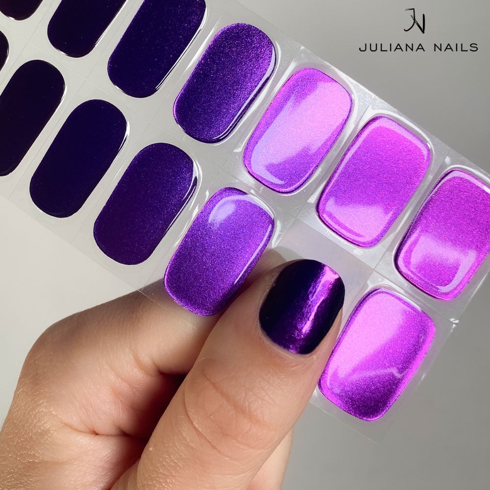 Nail Quickies – Self-adhesive Gel Polish Nail Foils – Into The Mystic (20 pcs)