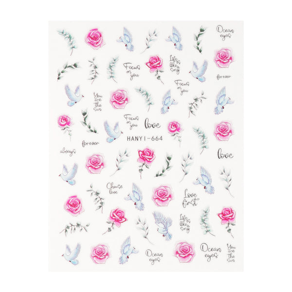 Nail Sticker – Spring Romance 1