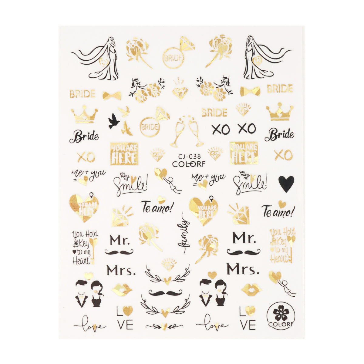 Nail Sticker – Heart Whisper 2