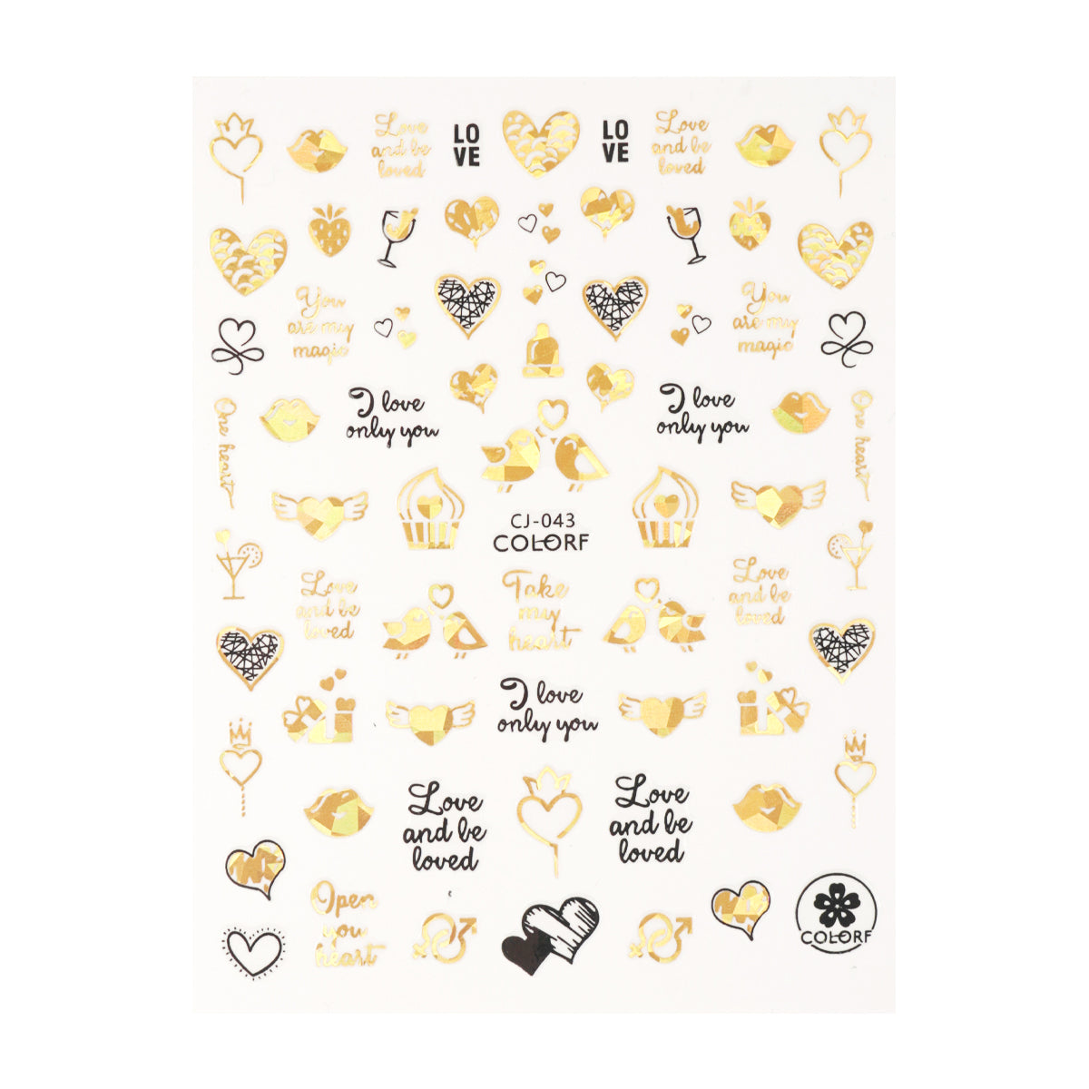 Nail Sticker – Heart Whisper 3