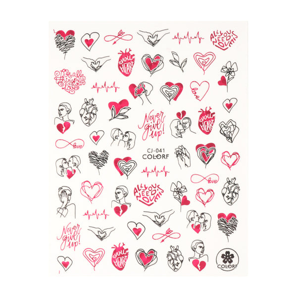 Nail Sticker – Heart Whisper 4