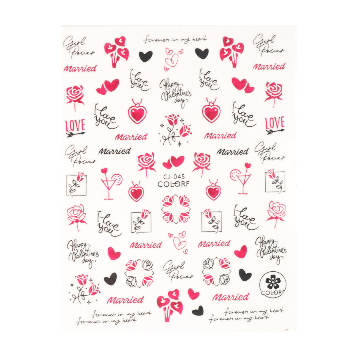 Nail Sticker – Heart Whisper 5
