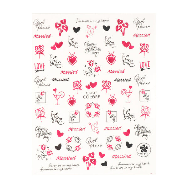 Nail Sticker – Heart Whisper 5