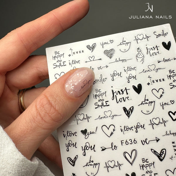 Nail Sticker – Heart Whisper 6