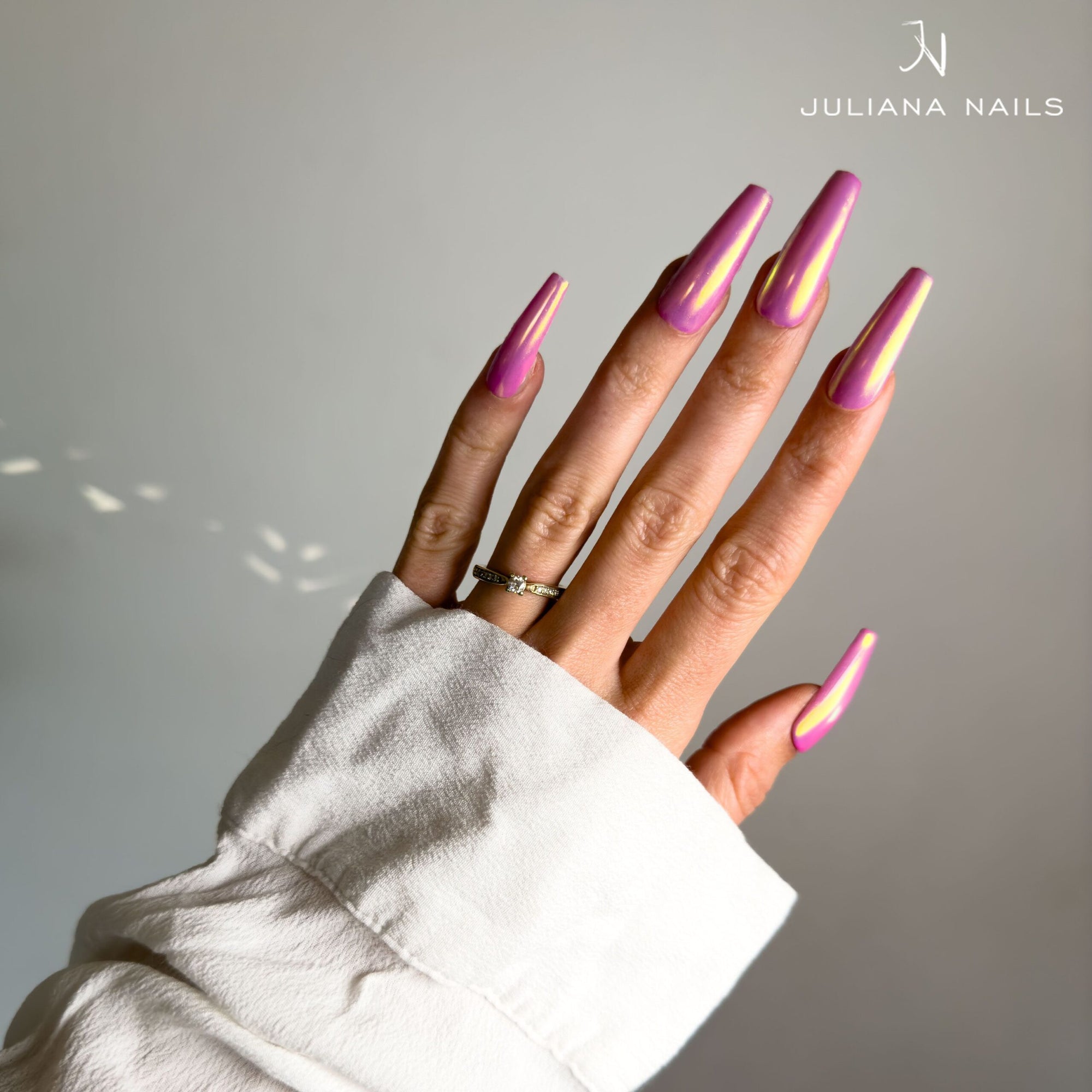No File – Press-On Fullcover Tips Transparent – Ballerina – Long (100 pcs.)